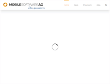 Tablet Screenshot of mobile-software.de